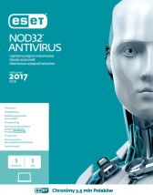 Eset Antywirus Nod32 1PC / 1 Rok - nowa licencja