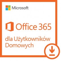 Microsoft ESD Office 365 Home - 5 komputerów PC lub Mac / 1 rok 6GQ-00092